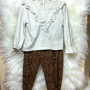BMG Small Shirt & Leopard Pants